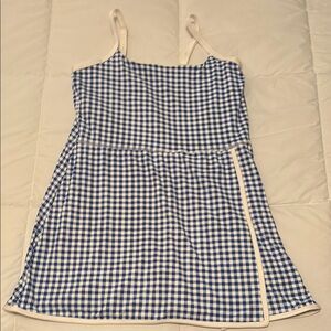 Xhilaration Blue and White tennis dress